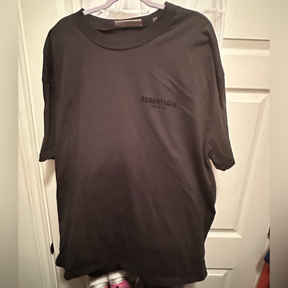 Essentials Charcoal Gray Men's Tee